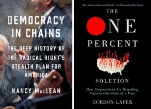 Photo of two book covers